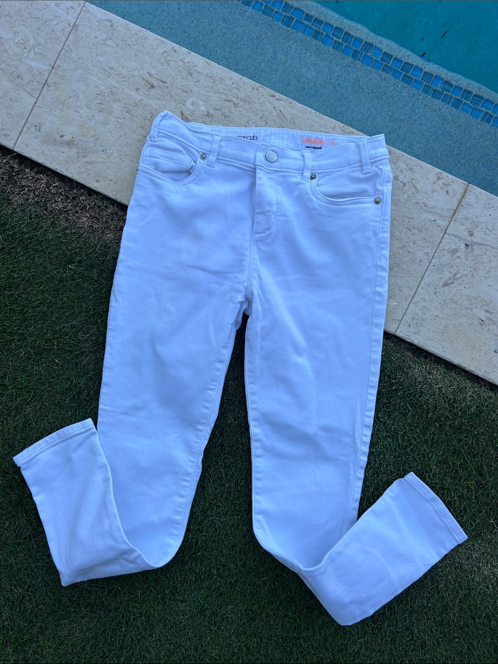 Crewcuts White Skinny Jeans